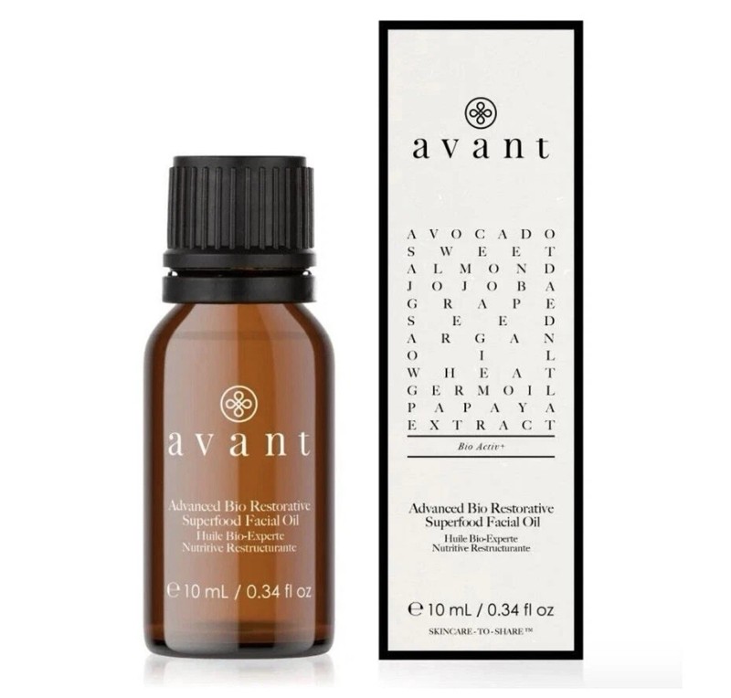 AVANT ADVANCED BIO RESTORATIVE FACIAL OIL (Travel Size/Sealed/.34oz/10ml ) BF