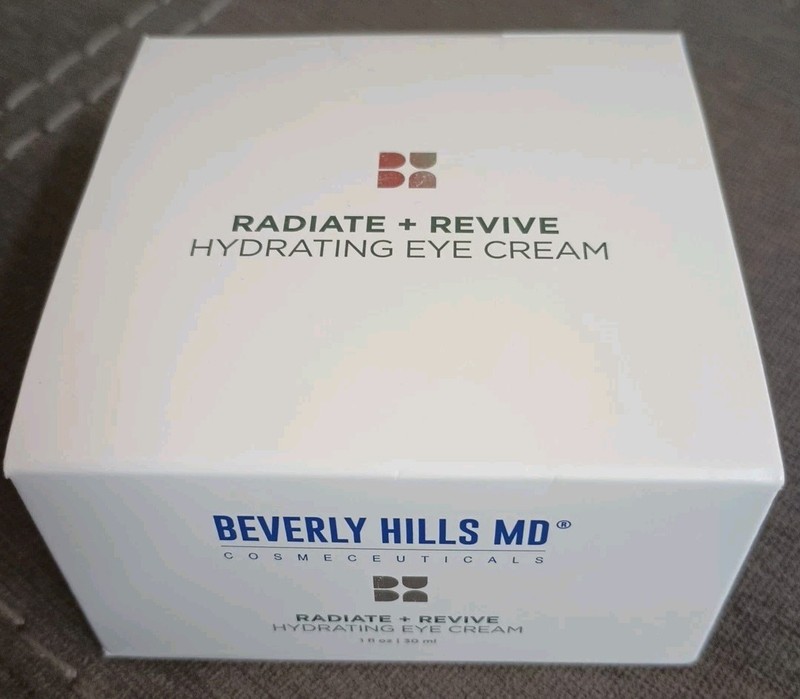 Beverly Hills MD Radiate Revive Hydrating Eye Cream 1 oz Lightweight Anti Aging