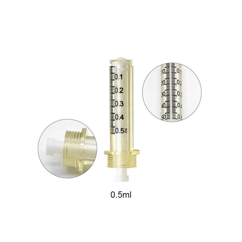 10/20/30/50/100PCS Disposable Ampoule Tube Empty Nozzle Heads-0.3/0.5ML Optional gallery
