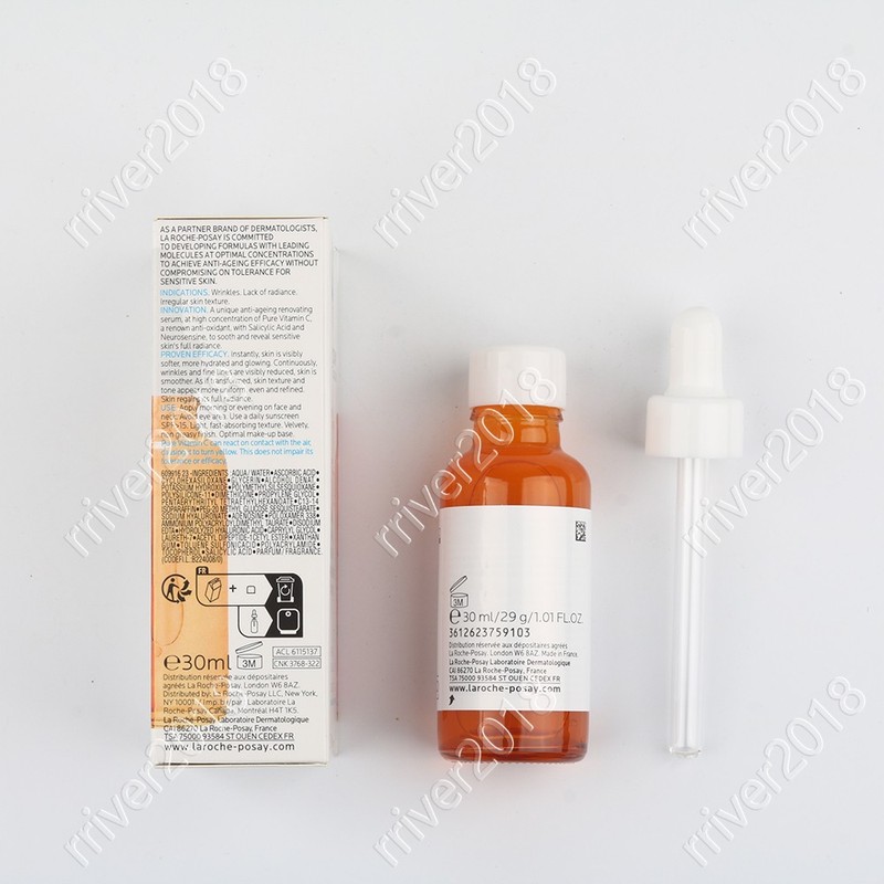 La Roche-Posay 10% Pure Vitamin C Serum Anti-Wrinkle and Anti-Aging 1-3 pack US. gallery
