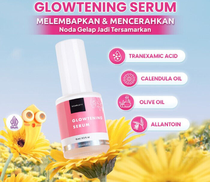 15ml SCARLETT Brightening Serum Niacinamide Acne Scars Black Spots Moisturizer gallery
