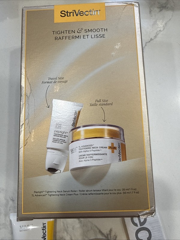 StriVectin Tighten & Smooth Neck Cream and Neck Serum Roller Anti-aging Skin Car gallery