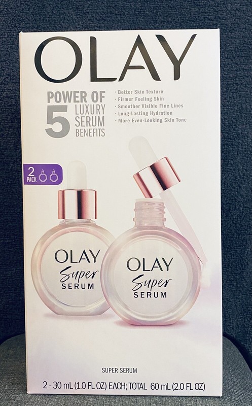 2 pack Olay Super Serum, 1 Fluid Ounce each NIB unopened
