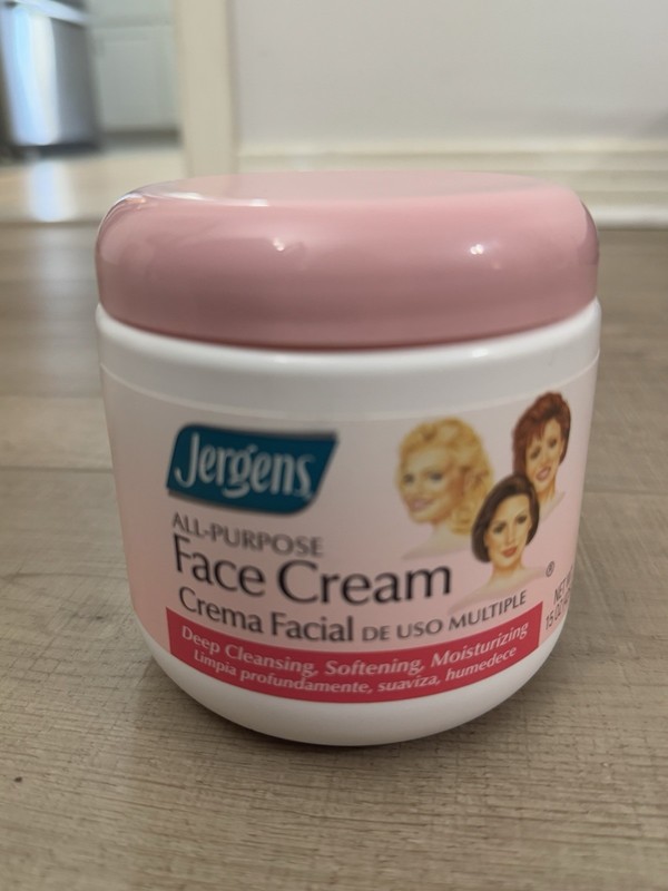 JERGENS ALL PURPOSE FACE CREAM SMOOTH SKIN MOISTURIZER SOFTENING/15OZ
