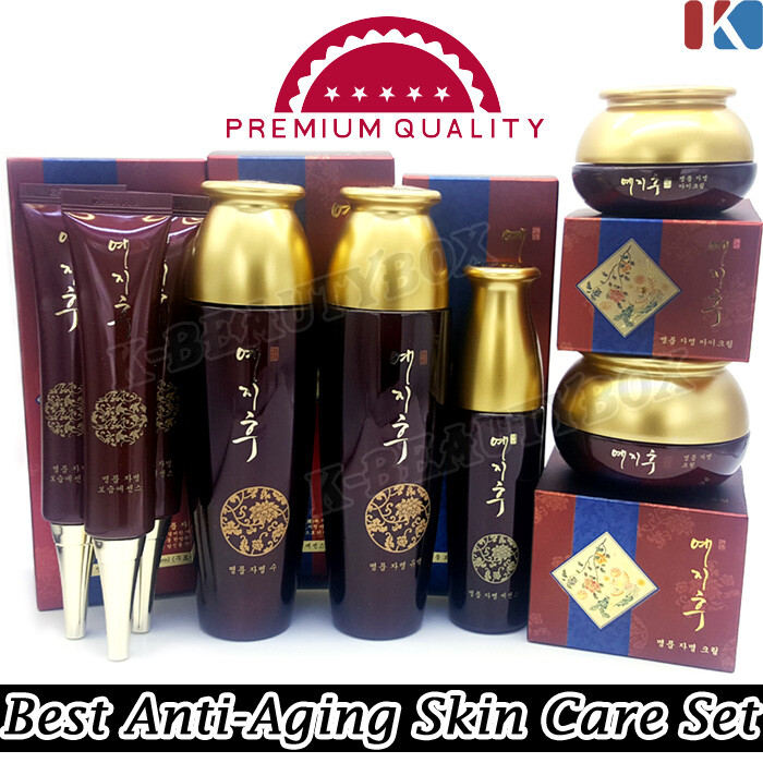 YEZIHU Premium Ginseng Toner Emulsion Essence Cream Eye Cream Best Anti-Aging