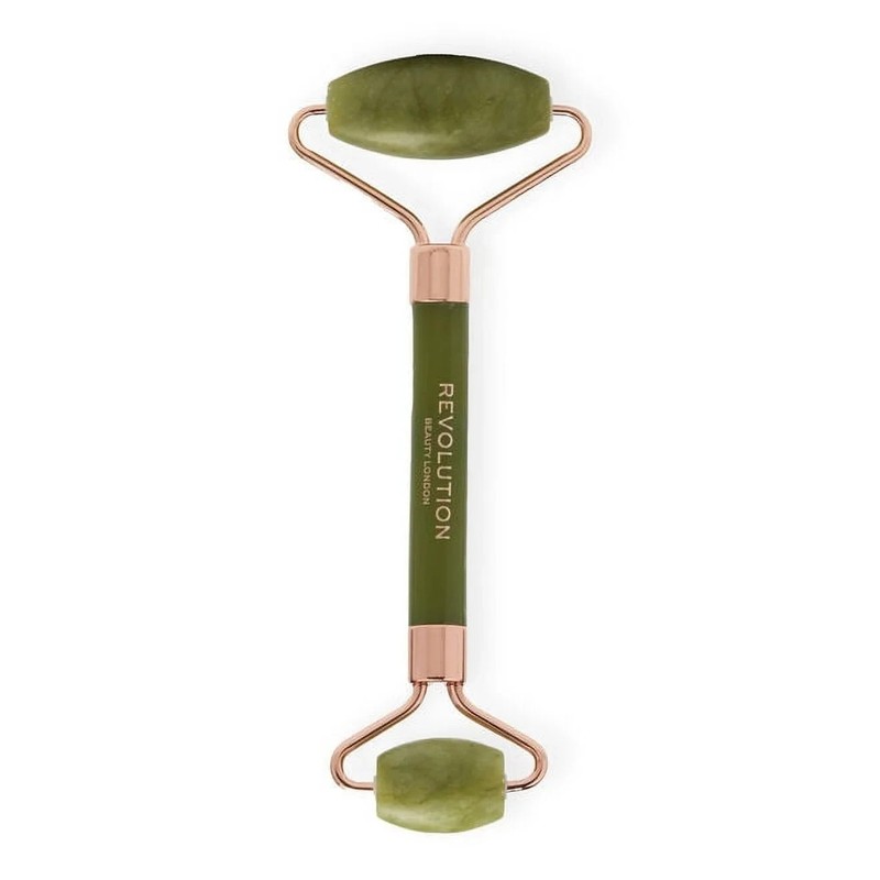 Revolution Skincare London Facial Roller Boxed – Jade, Anti-Aging & Lifting Tool