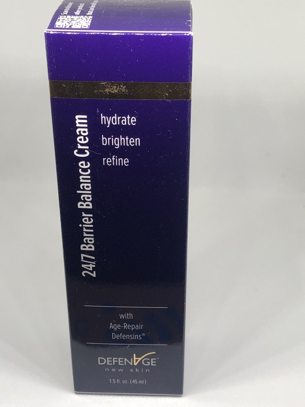 Defenage 24/7 Barrier Balance Cream, 1.5 Fl Oz/45 Ml., NEW/BOX. Hydrate-brighten