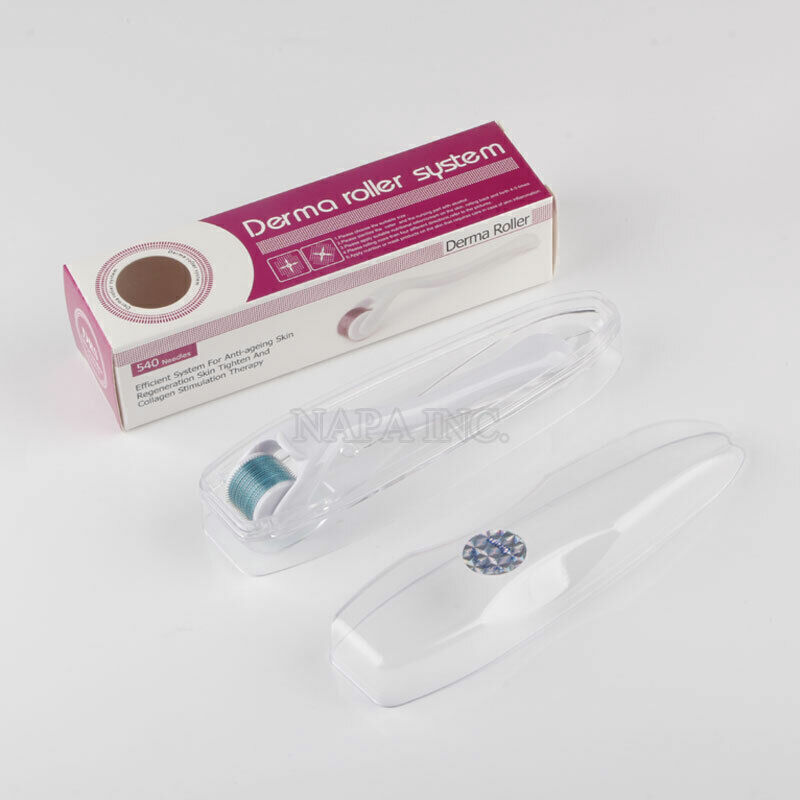 Stainless Steel 540 pins Derma Stamp Skin Therapy MTS Anti Aging Scar Roller gallery