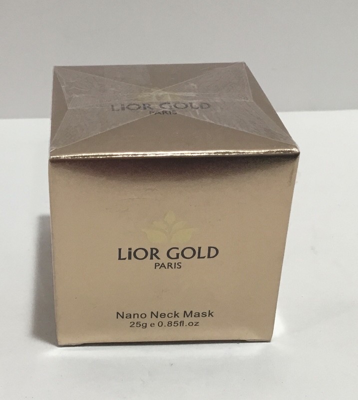 Lior Gold Paris Nano Neck Mask .85 fl oz- Mask Enriched With 24K Gold