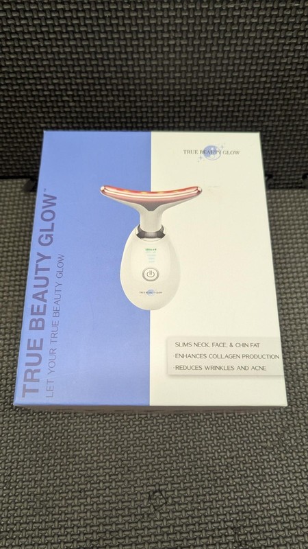 True Beauty Glow 7-Color Portable Skin Care Device for Face, Neck, and Chin