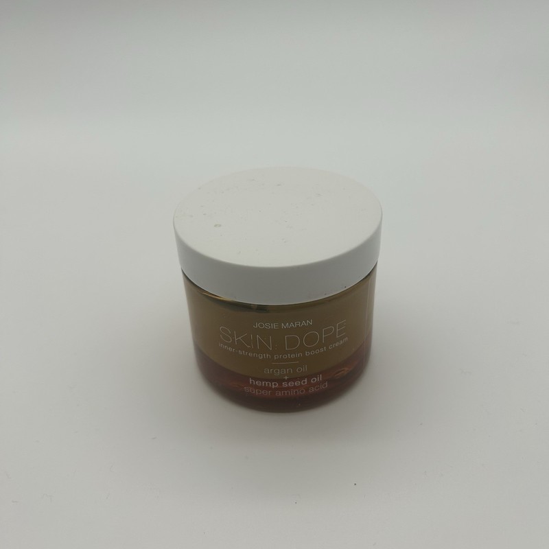 JOSIE MARAN SKIN DOPE inner-strength protein boost cream argan oil . 1.7fl Oz