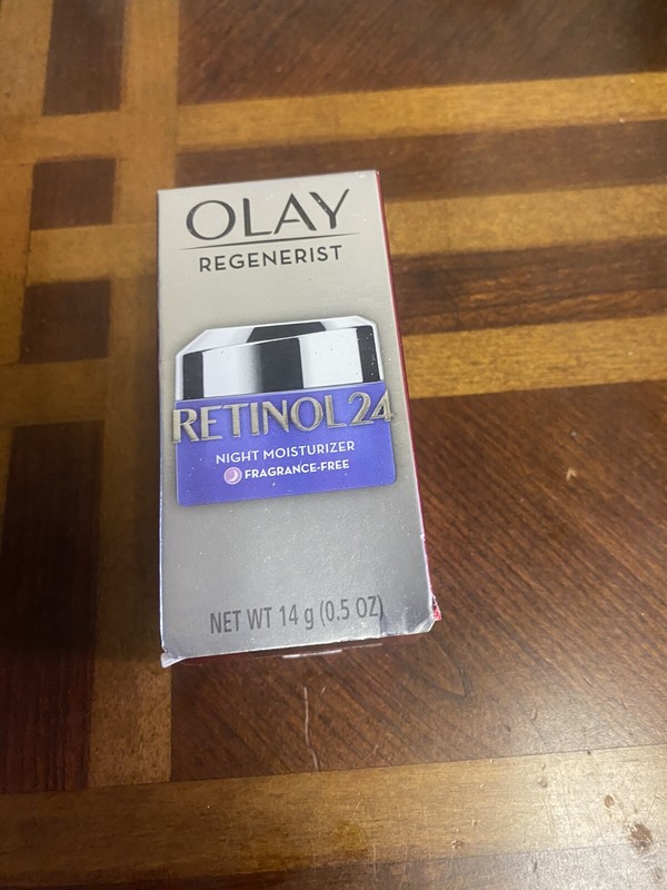 Olay Regenerist Retinol 24 Night Moisturizer Fragrance Free 0.5oz / 14g New