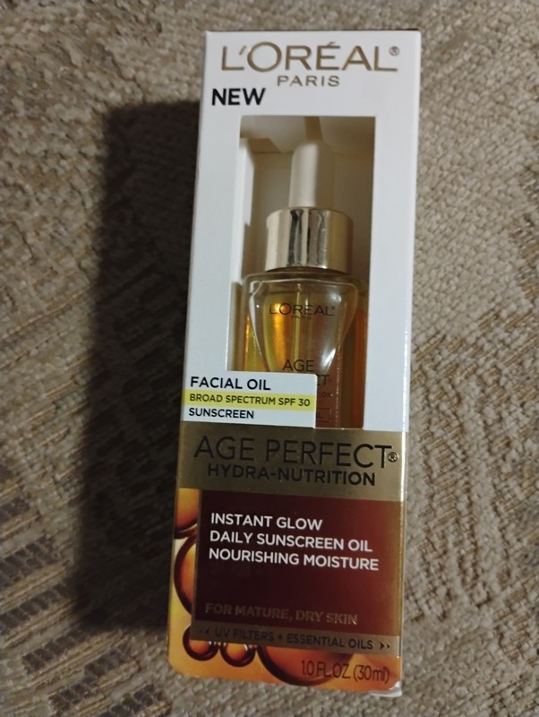 L’Oreal Age Perfect Hydra Nutrition Sunscreen Oil 1 oz