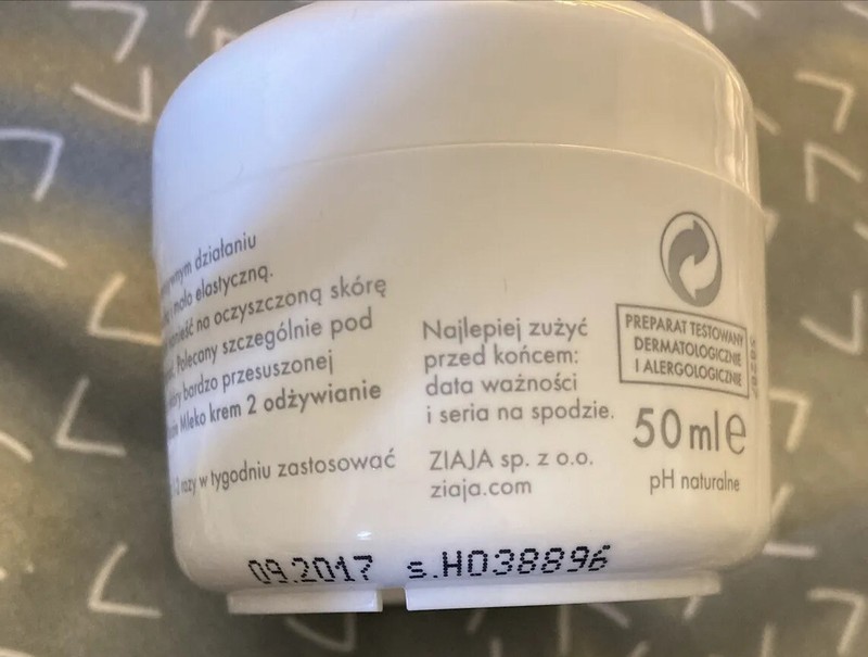 ZIAJA FACE GOAT'S MILK CREAM 1 MOISTURIZING NEW. USA seller. gallery