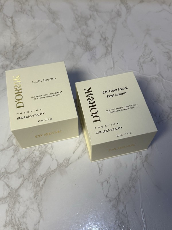 D’OR24K Peeling Mask And Night Cream Bundle
