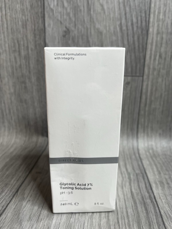 240ml Glycolic Acid 7% Toning Solution New EXP 01/27