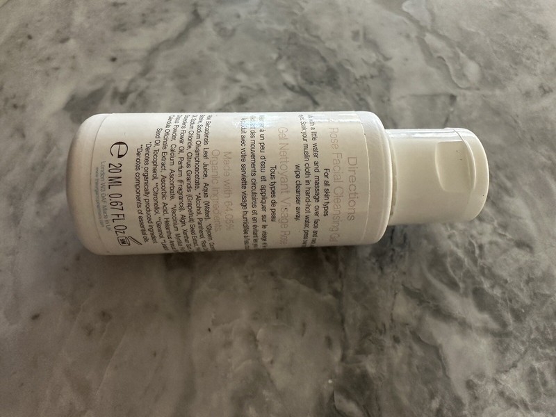 NEW THE ORGANIC PHARMACY Rose Facial Cleansing Gel 0.67oz 3 Travel Sample Size gallery