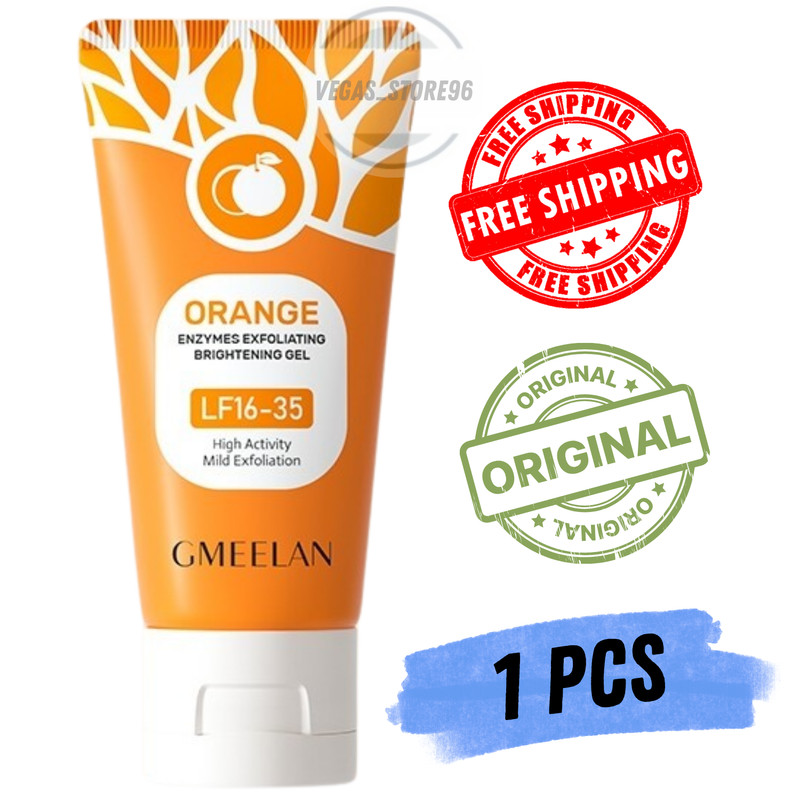 1 PCS GMEELAN Original 50g Orange Enzymes Exfoliating Brightening Gel Fast Ship