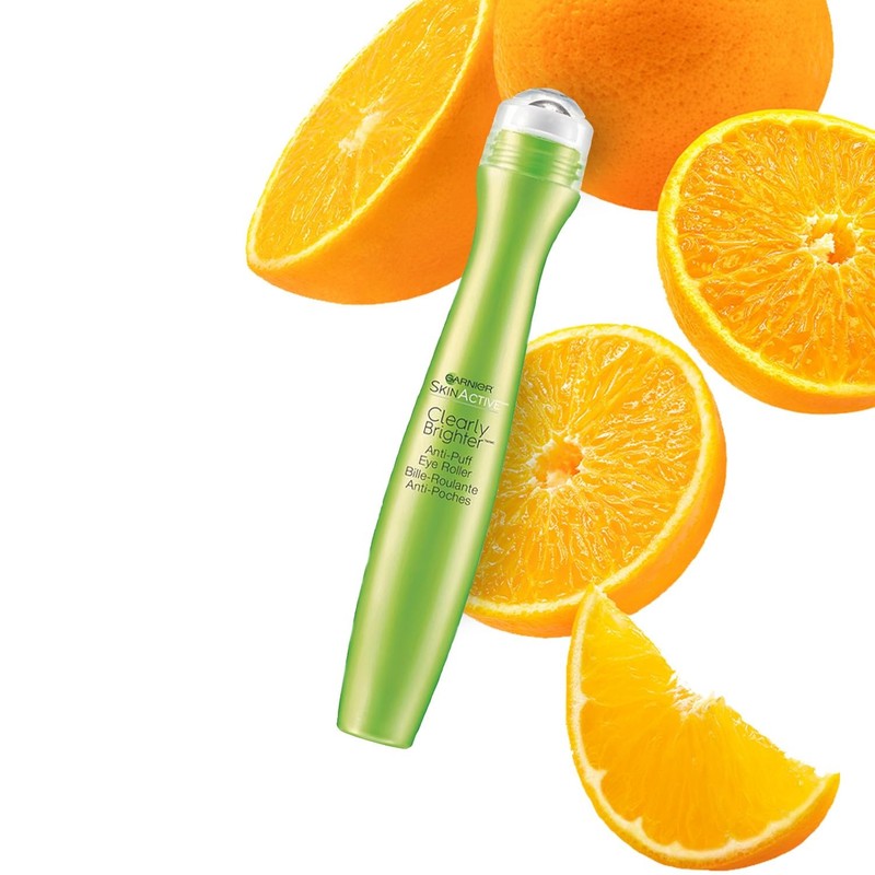 Garnier Clearly Brighter Anti-Puff Eye Roller, 0.5 Fl Oz (Pack of 1), Green gallery