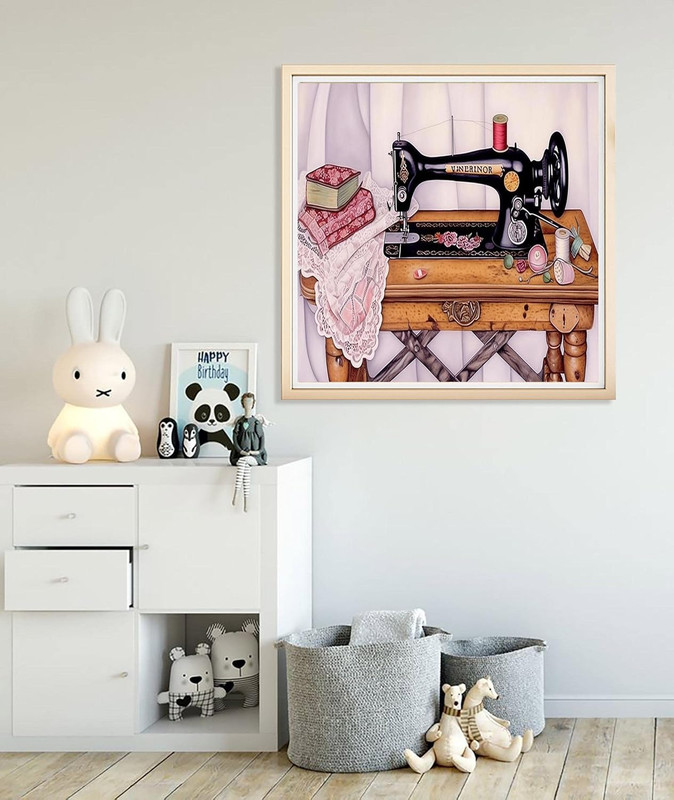 Diymood DIY 5D Diamond Painting Kits for Adults Sewing Machine - Diamond Art Kit gallery