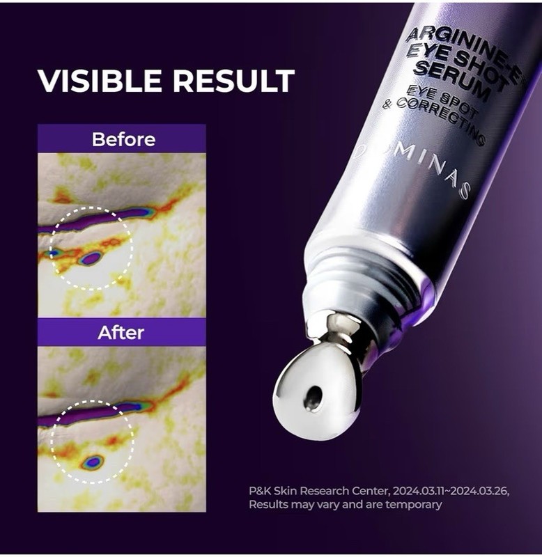 DOMINAS AtClinic Arginine E Eye Shot Serum Anti-Aging Wrinkle Eye Treatment 20ml gallery