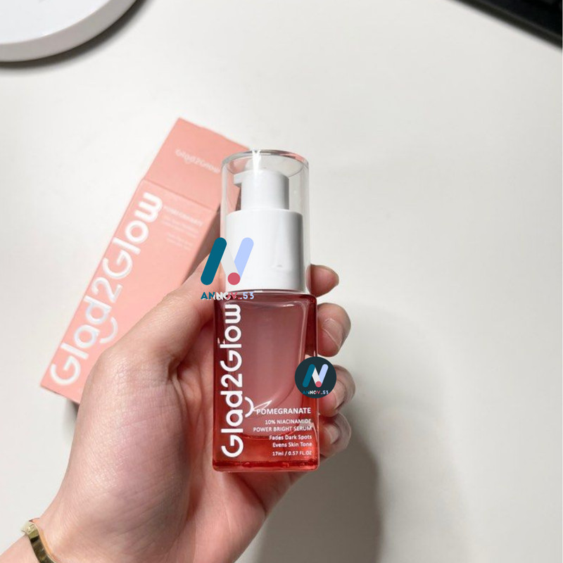 GLAD2GLOW 10% Niacinamide Brightening Serum Acne Scars Dark Spot Anti-Aging 17ml gallery