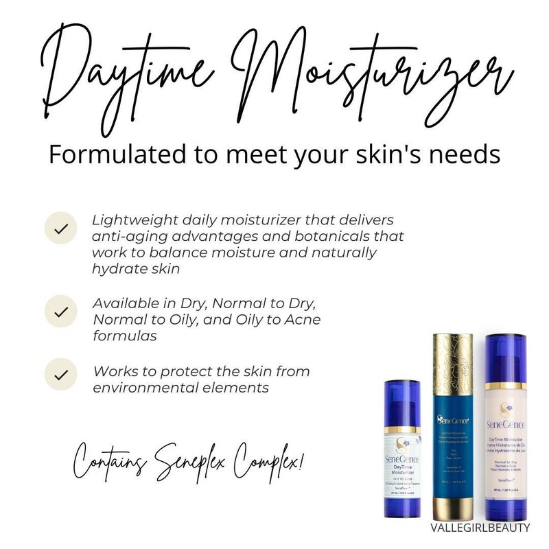 Authentic Full Size Sene Cleanser, Moisturizer-Dry, Oily, Normal, Micro $1 Ship! gallery