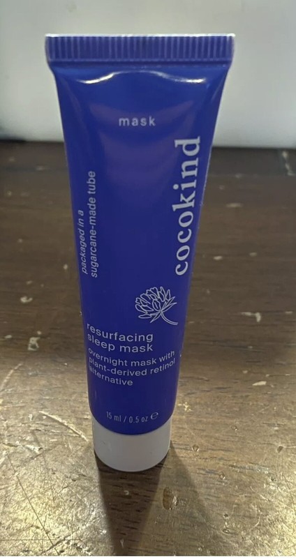 Cocokind Resurfacing Sleep Mask TRAVEL 15ml/0.5oz BRAND NEW