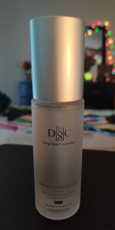 Deep Sea Cosmetics Soothing Detoxifying Toner * $69 MSRP * 4 FLoz / 120mL * NIB