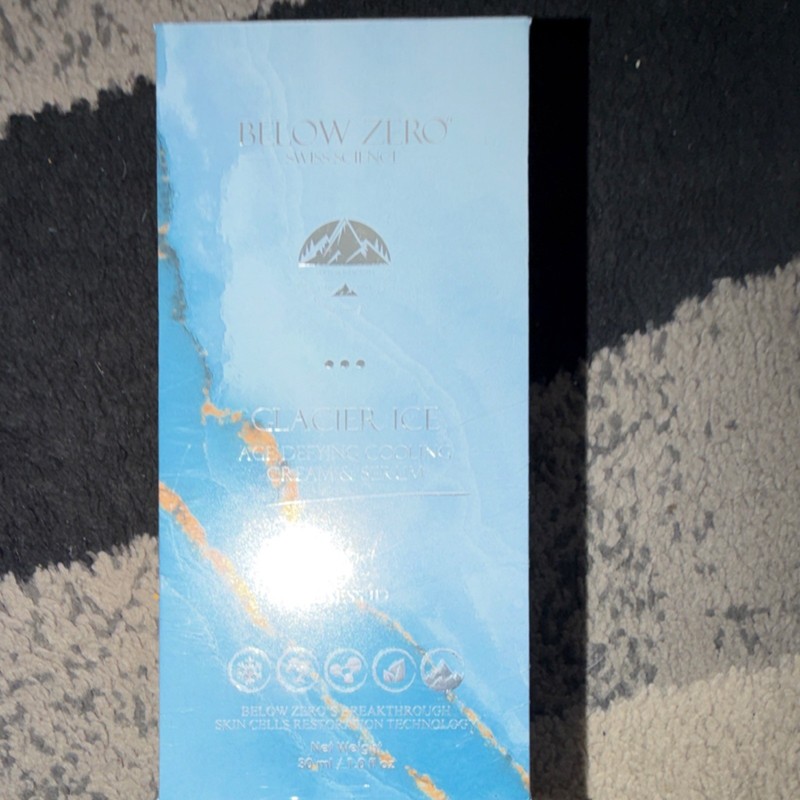 Below Zero Glacier Ice Age-Defying Cooling Cream & Serum 50ml / 1.7 fl oz
