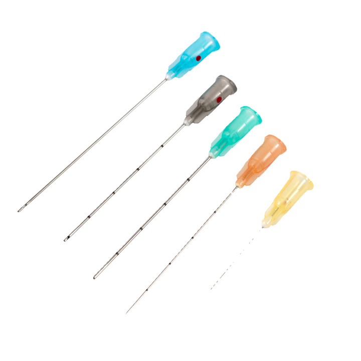 Micro Cannula with Puncture, Blunt Tip for Fillers, USA Shipping, 10-50pcs Gauge gallery