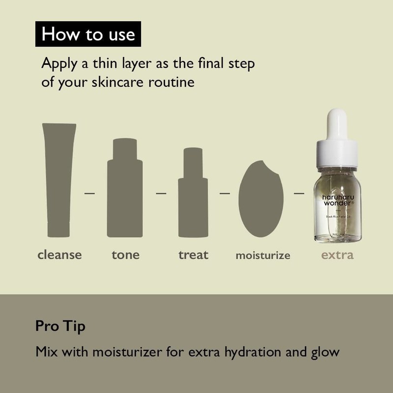 Wonder Black Rice Facial Oil 10ml - Antioxidant Moisturizer for All Skin gallery