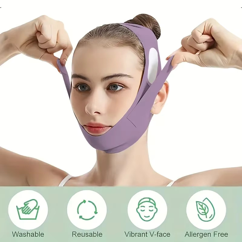 Overnight Face Lift Band with Graphene Fiber, Moisturizing Capsule Essence gallery