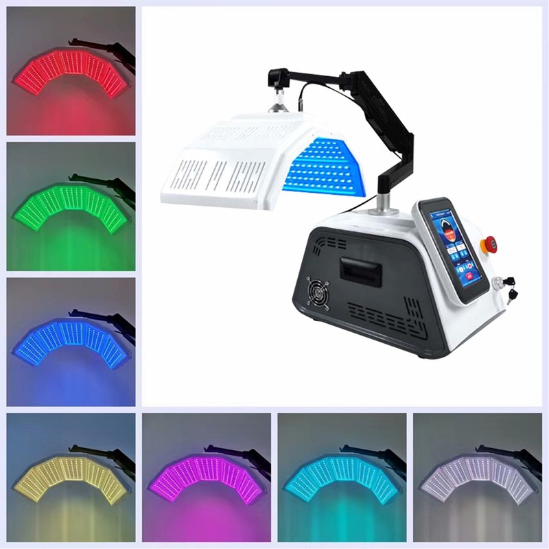 PDT 7 Colors LED Light Facial Beauty Anti-Aging Skin Care Photon Therapy Machine