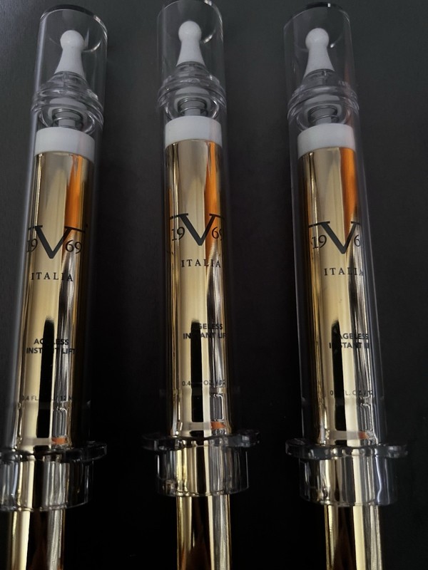 VERSACE 19V69 ITALIA BEAUTY AGELESS 24k GOLD RAPID LIFT 12ML BRAND NEW (3pk) gallery