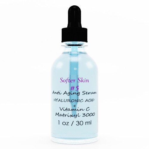 #5 1 OZ 100% PURE HYALURONIC ACID SERUM Anti-Aging Vitamin C & Matrixyl 3000 gallery