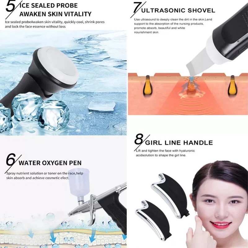 10IN1 Facial Hydra Dermabrasion Hydro Water Jet Aqua Skin Deep Cleansing Machine gallery