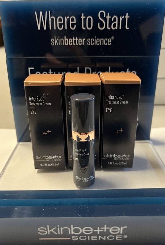 SkinBetter Science InterFuse Treatment Cream Eye 15ml (3*5ml) NEW In Box
