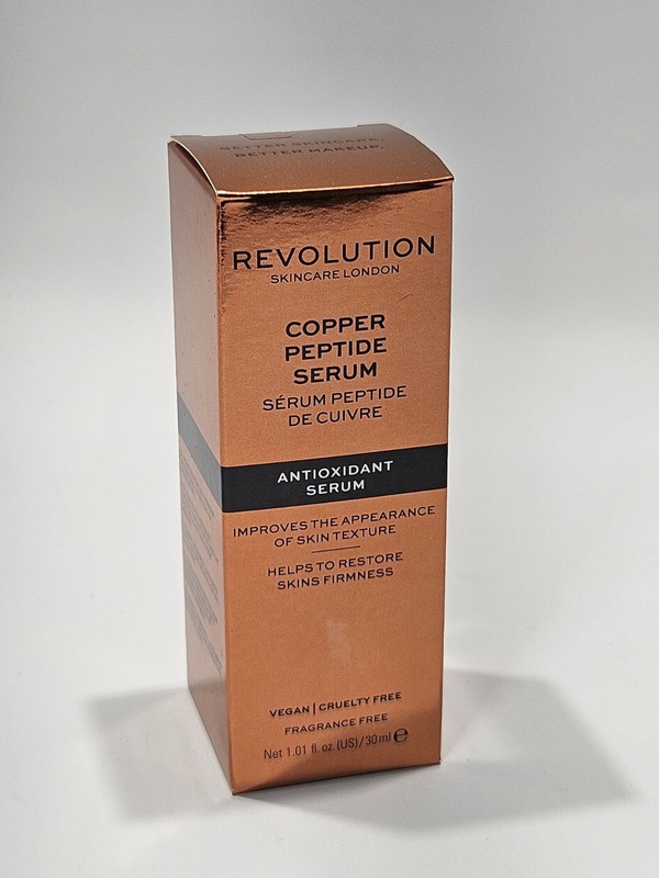 Revolution Copper Peptide Serum Anntioxidant Serum Vegan | Cruelty Free