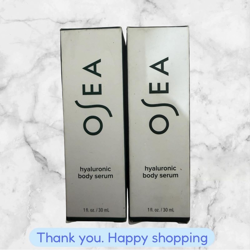 FOR 2 OSEA Hyaluronic Body Serum 1 oz / 30 mL Deluxe Travel Size NEW SHIPPING