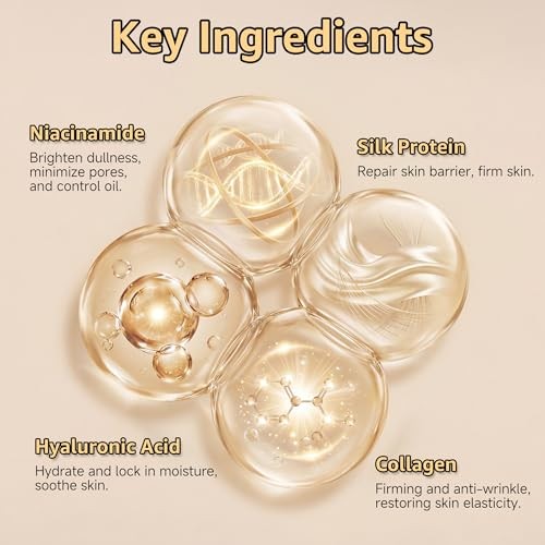 Deep Collagen Serum with Silk Peptide, Korean Anti-Aging Face Serum for gallery