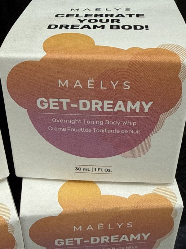 4x MAELYS Get-Dreamy overnight toning body whip 1oz TRAVEL SIZE NEW 🔥4oz total gallery