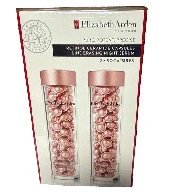 Elizabeth Arden Retinol Ceramide Capsules 90 Ct Line Erasing Night Serum Anti Ag gallery