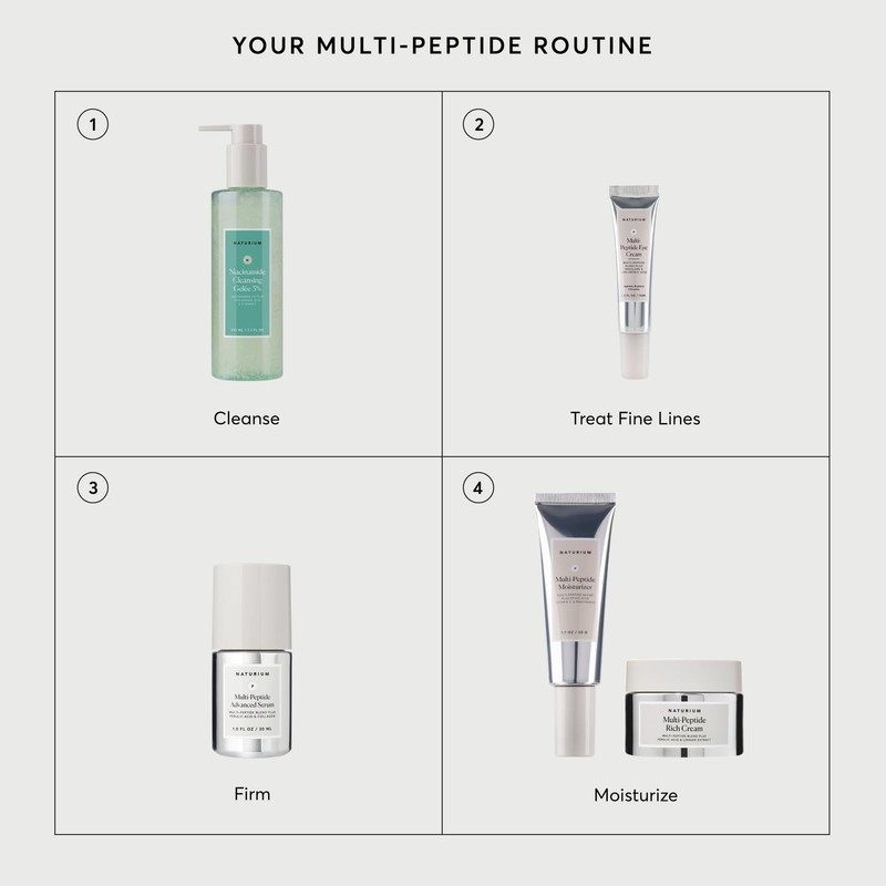 Multi-Peptide Advanced Serum, Firming & Smoothing Face Serum for Fine Lines &... gallery