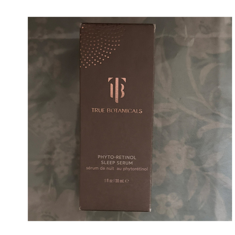True Botanicals Phyto-Retinol Sleep Serum Anti-Aging Peptilium 1 fl oz