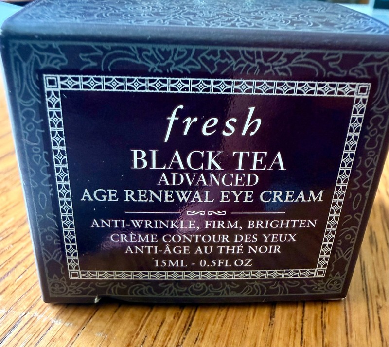 FRESH Black Tea Advanced Age Renewal Eye Cream .5oz/15mL Retail $74