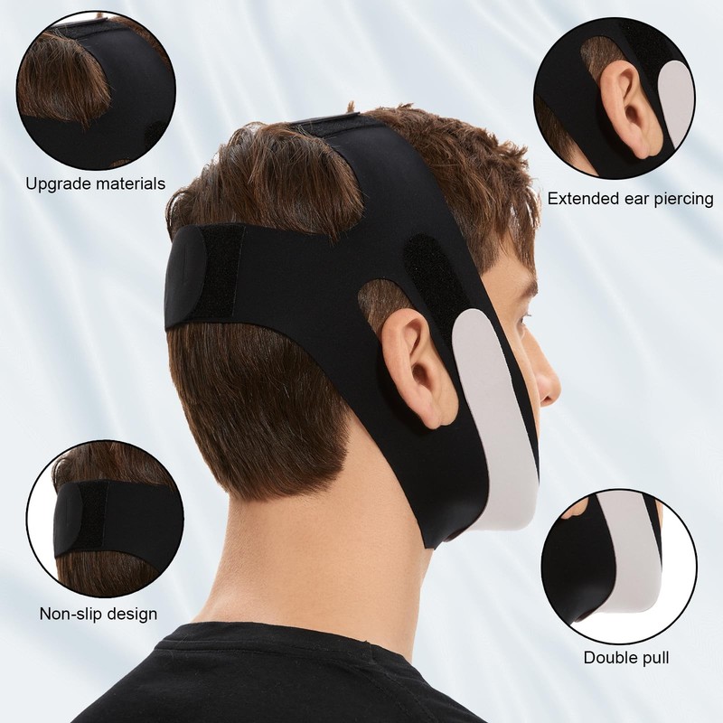 V Line Mask Double chin reducer Strap Eliminator Remover Prevent Sagging Shap... gallery