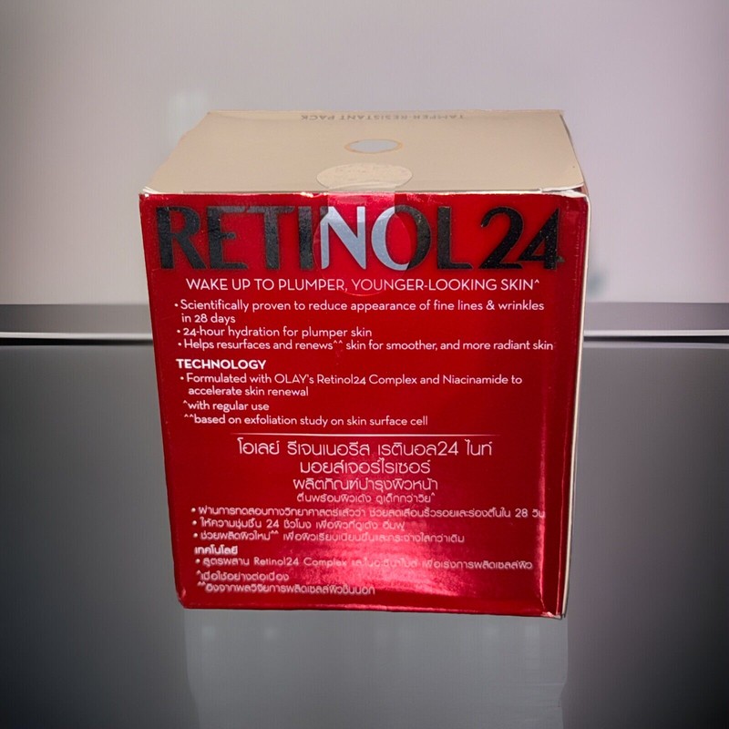 Olay Regenerist Retinol 24 Night Face Moisturizer - 1.7oz FRAGRANCE FREE (NEW) gallery