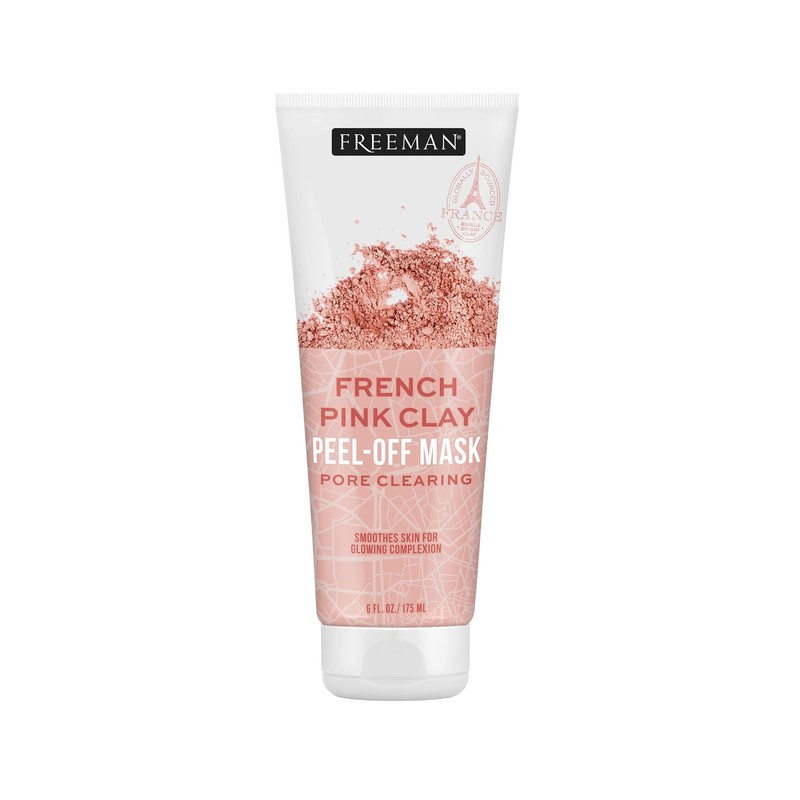 Face Mask French Pink Clay Peel-Off For Normal & Combination Skin 6 fl. oz.