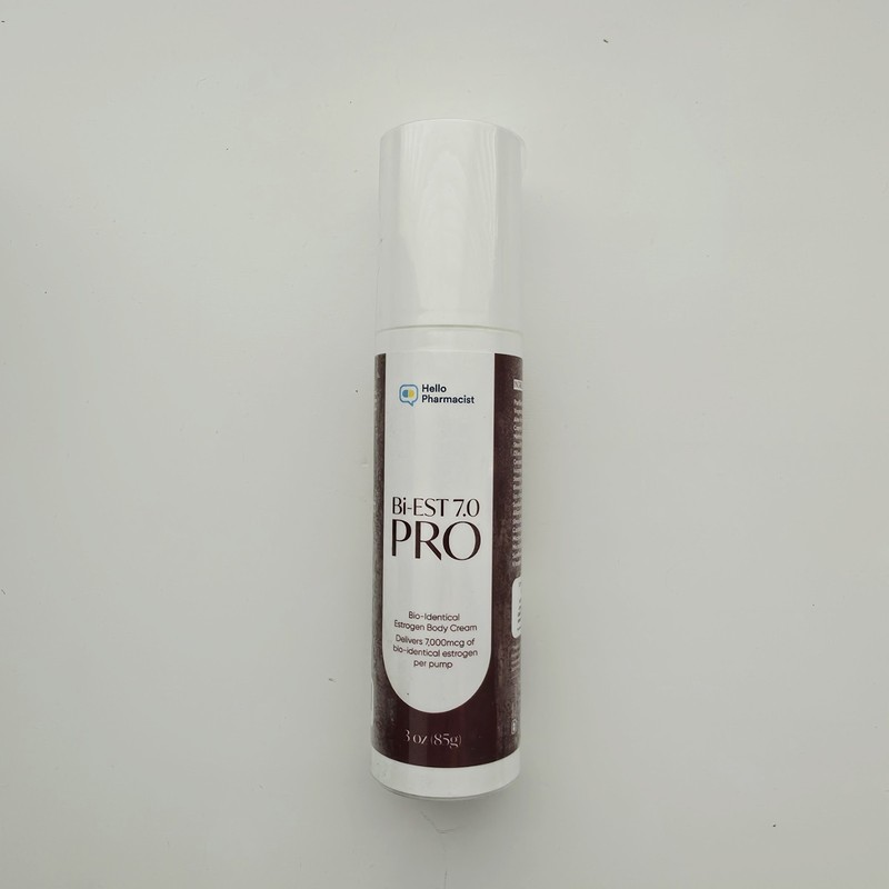 Hello Pharmacist – BiEst 7.0 Pro – Bioidentical Estrogen Body Cream – 3oz